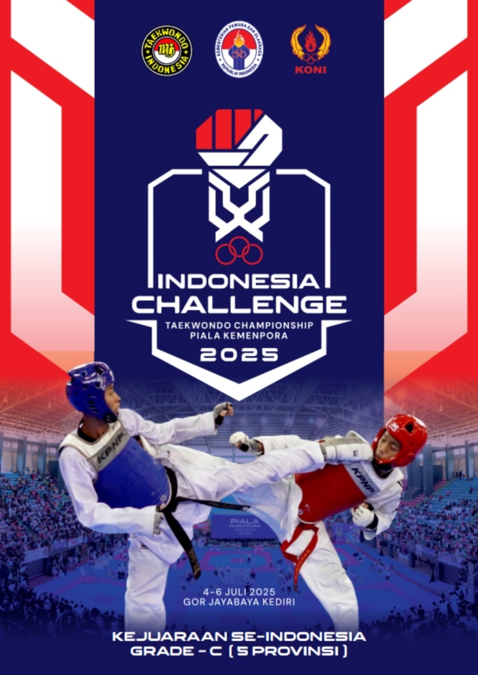 Ajang Pertarungan Prestasi Taekwondo di Tanah Air Taekwondo Indonesia Dojang hellboysidoarjo