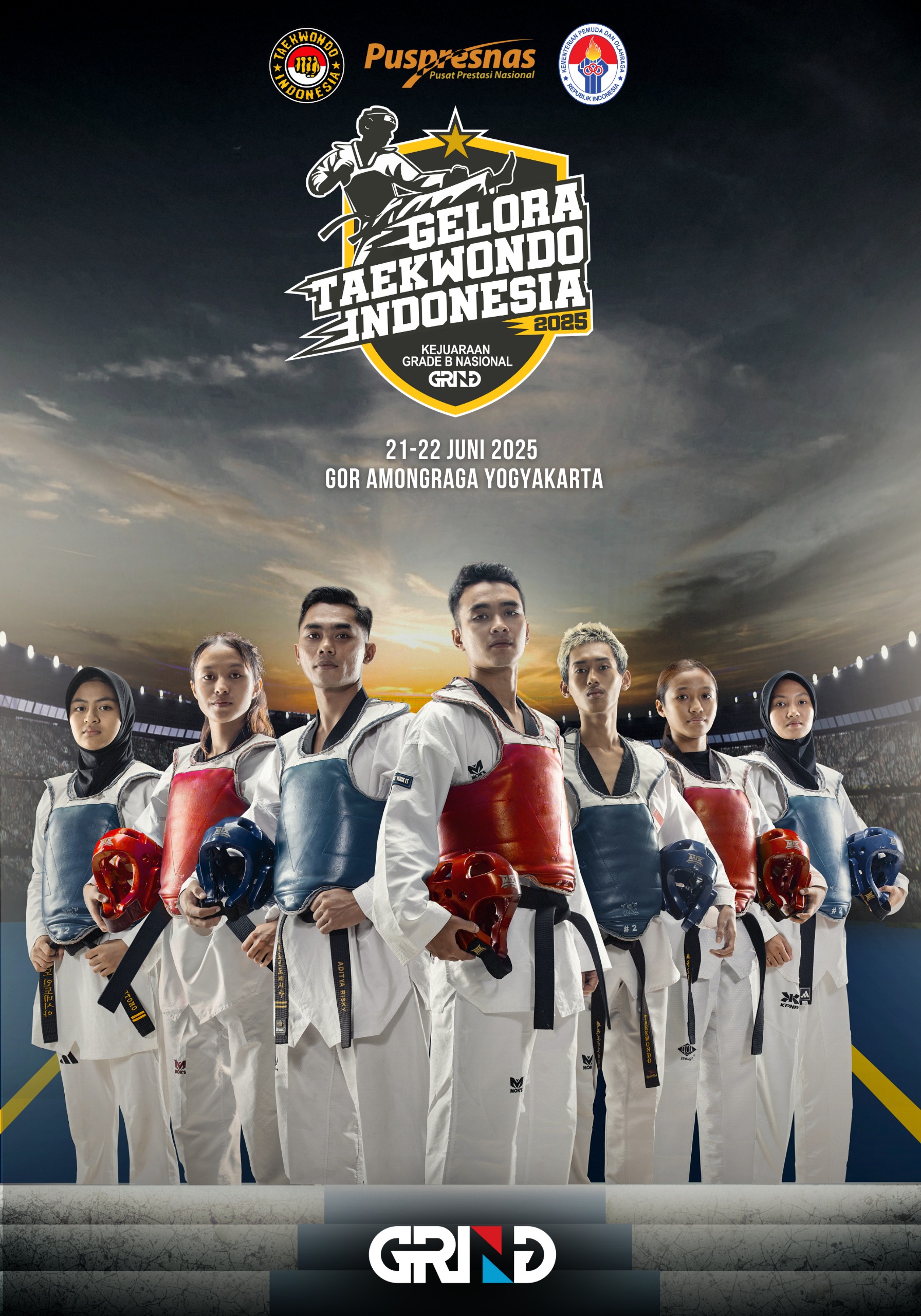Panggung Juara Taekwondo Indonesia Taekwondo Indonesia Dojang hellboysidoarjo